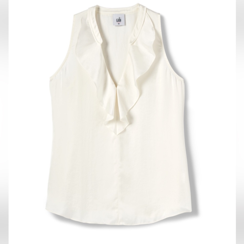 CAbi Showstopper Ruffle Blouse